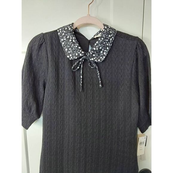 Kingston Grey Sweater Dress New Black Sz XL - Picture 3 of 9